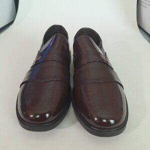 Men Shoes Microfiber Leather Business Loafers Size 10.5